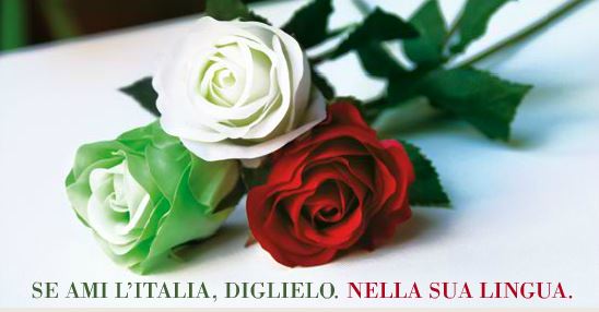se ami litalia diglielo nella sua lingua